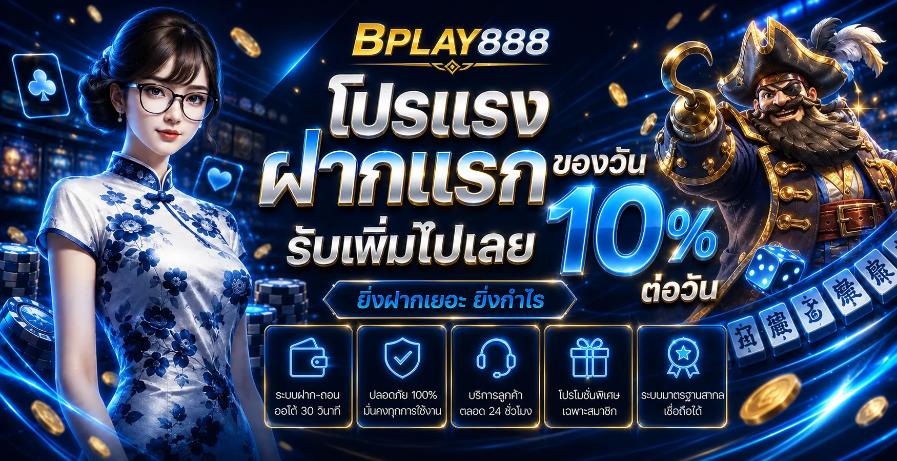 BPLAY888 เว็บสล็อตคาสิโนครบทุกค่าย เล่นผ่านมือถือ